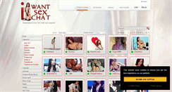 Desktop Screenshot of iwantsexchat.com